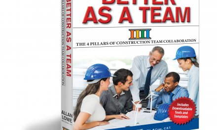 Book Award Winner: Better as a Team: The 4 Pillars of Construction Team Collaboration