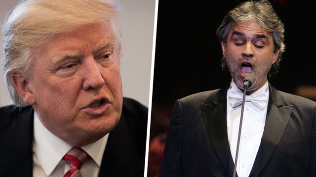 donald trump andrea bocelli