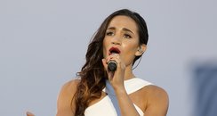 Laura Wright at the Invictus Games opening ceremon